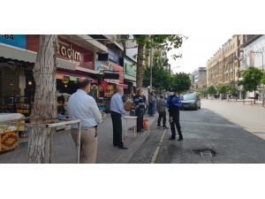 Mersin’de Polislerden Korona Virüs Bilgilendirmesi