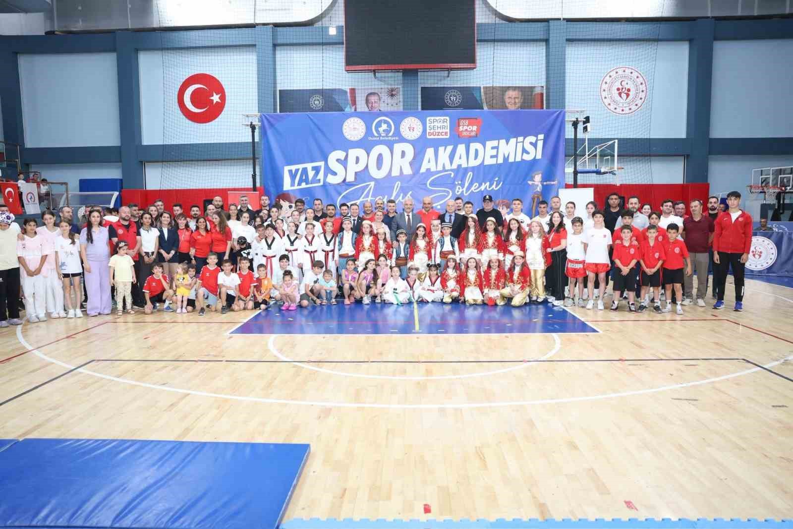 duzce-de-yaz-spor-okullari-basladi