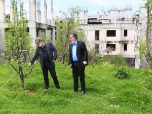 Göktürk’e Meyve Bahçesi Yapıldı