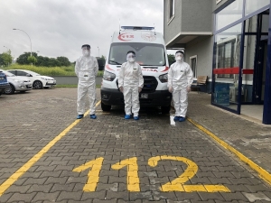 112’de Yoğun Korona Virüs Mesaisi