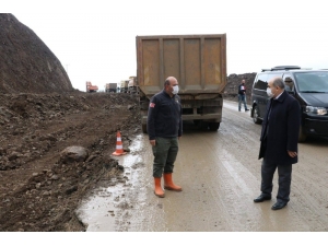 Gümüşova Osb’nin Yolu Asfaltlanıyor