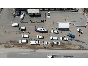 43 İlin Geçiş Noktasında Araçlar Tek Tek Durduruldu