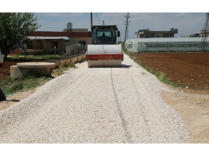 Eyyübiye Kırsalında Yol Yapım Çalışmaları