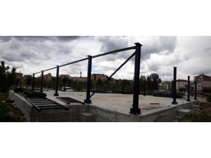 Kentpark’ta Kafeterya Yapımı Start Aldı