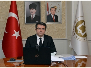 Vali Memiş, Bakan Pakdemirli İle Video Konferans Aracılığıyla Toplantı Yaptı