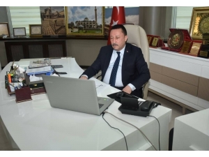 Başkan Beyoğlu, Video Konferansla Belediyenin Hizmetlerini Anlattı