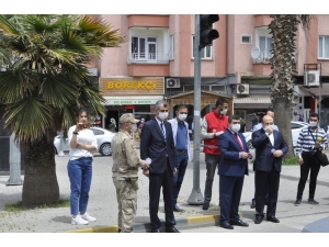 Nizip’te Maske Dağıtıldı