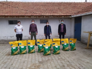 Aslanapa’da ’’Danelik Mısır Tohumu’’ Dağıtıldı