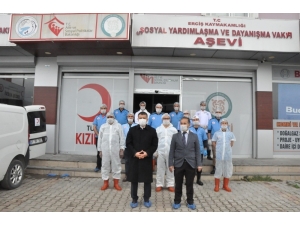 Erciş Kaymakamlığından 610 Aileye Sıcak Yemek