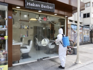 Gaziantep’te Kuaför Ve Berberlere Hijyen Desteği