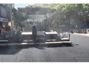 Bağlar’da Asfalt Çalışmaları Devam Ediyor