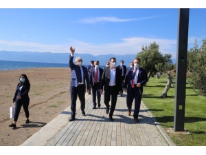 Balıkesir Büyükşehir Başkanı Yılmaz Burhaniye’de İnceleme Yaptı