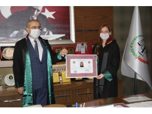 Samsun’da Stajyer Avukatlar Cübbe Giydi