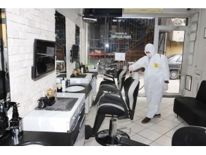 Başkan Altay’dan Berber Ve Kuaförlere Destek