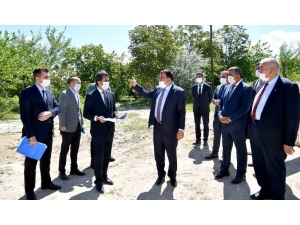 Başkan Gürkan, Tecde - Bostanbaşı Yolunda İnceleme Yaptı