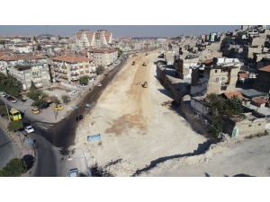 Şahinbey’deki 40 Metrelik Alternatif Yol Yapımında Sona Doğru