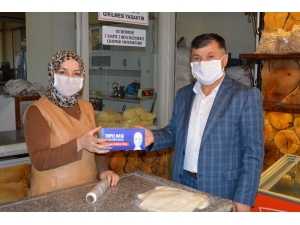 Havza’da Yufka Ve Tatlıcılara Maske