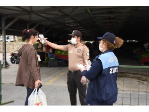 Mersin’de Semt Pazarlarında Korona Virüs Tedbirleri Üst Seviyede