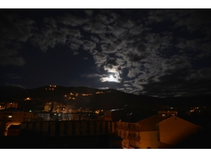 Muş’ta Dolunay Güzelliği