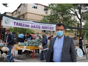 Alaşehir Belediyesi Tarafından Kurulan Tanzim Satışına Büyük İlgi