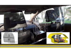 Korona Virüse Karşı Toplu Taşımalara "Taksipan" Koruyucu