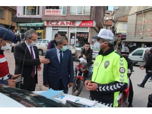 Tosya’da Motosiklet Sürücülerine 36 Bin 861 Tl Ceza Kesildi