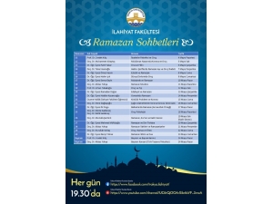 Trakya Üniversitesi İlahiyat Fakültesi’nden Bir Kültür Hizmeti Daha: “Ramazan Sohbetleri”