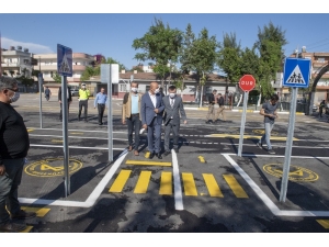 Mersin Büyükşehir Belediyesi’nden İlkokula Trafik Eğitim Parkı
