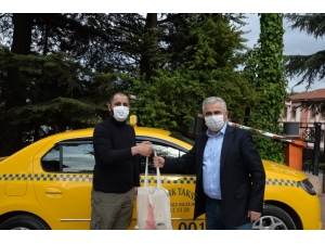 Bilecik Belediyesinden Dolmuş Ve Taksi Şoförlerine "Moral Destek Paketi"