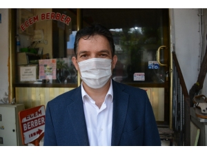 Seydikemer’de Açılışa Hazırlanan Kuaför Ve Berberler Dezenfekte Edildi