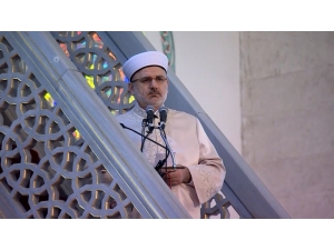 Cuma Namazı Kocatepe Camii’nde Kılındı