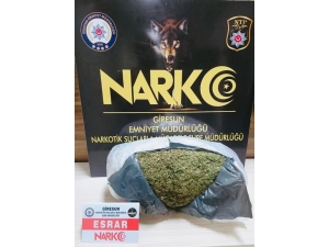 Giresun’daki Uyuşturucu Operasyonunda 3 Tutuklama