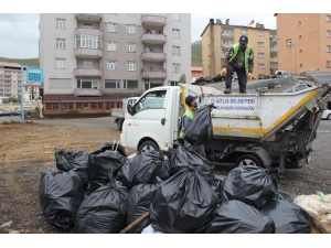 Bitlis Belediyesinden Bahar Temizliği