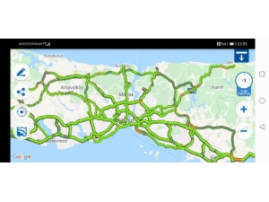 İstanbul’da Trafikteki Yoğunluk Yüzde 1 Seviyelerine Geriledi