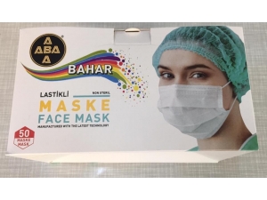 İşadamı, Cide Kaymakamlığına 10 Bin Adet Maske Desteği Sağladı