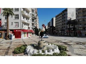 Kısıtlama Kararı Sonrası Denizli’nin Cadde Ve Sokakları Yine Bomboş Kaldı