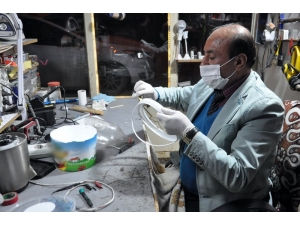 Yoğurt Kabı Ve Pet Şişeden Siperlik