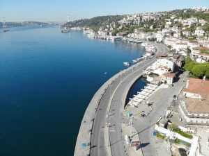 Sokağa Çıkma Kısıtlaması Sonrası Bebek Sahili Bomboş Kaldı