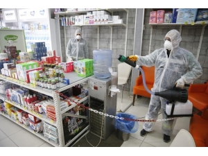 Konak’ta Karış Karış Dezenfeksiyon