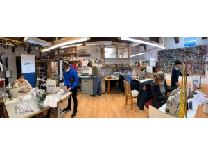 Almanya’da Türk Stk’lar Ürettikleri Maskeleri Belediye Ve Sağlık Kuruluşlarına Bağışlıyor