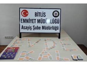 Bitlis’te Kumar Oynayanlara Ceza Kesildi