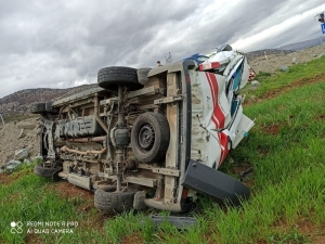 Kahramanmaraş’ta 112 Sağlık Ekibi Kaza Yaptı: 3 Yaralı