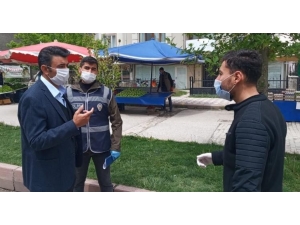 Kaymakam Kara: "Salgının Yayılmaması İçin Çalışmalar Aralıksız Sürüyor"