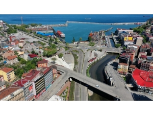 Zonguldak’ta Boş Sokaklar Havadan Görüntülendi