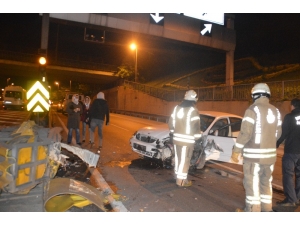 Cenazeye Gitmek İsterlerken Kaza Yaptılar