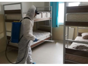 Hakkari Belediyesinden Dezenfekte Çalışması