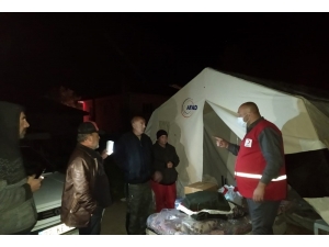 Yangın Mağduru Aileye Devlet Şefkati