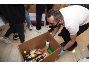 İyiliğe Uçanlar Platformu’ndan 620 Aileye Ramazan Desteği