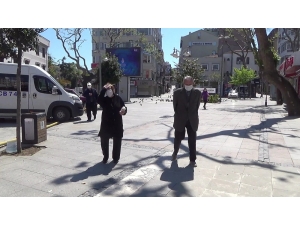 65 Yaş Üstü Vatandaşlar Sahile Akın Etti