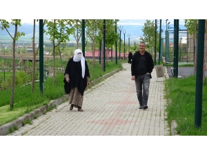 Yaşlılar Parklarda Soluklandı